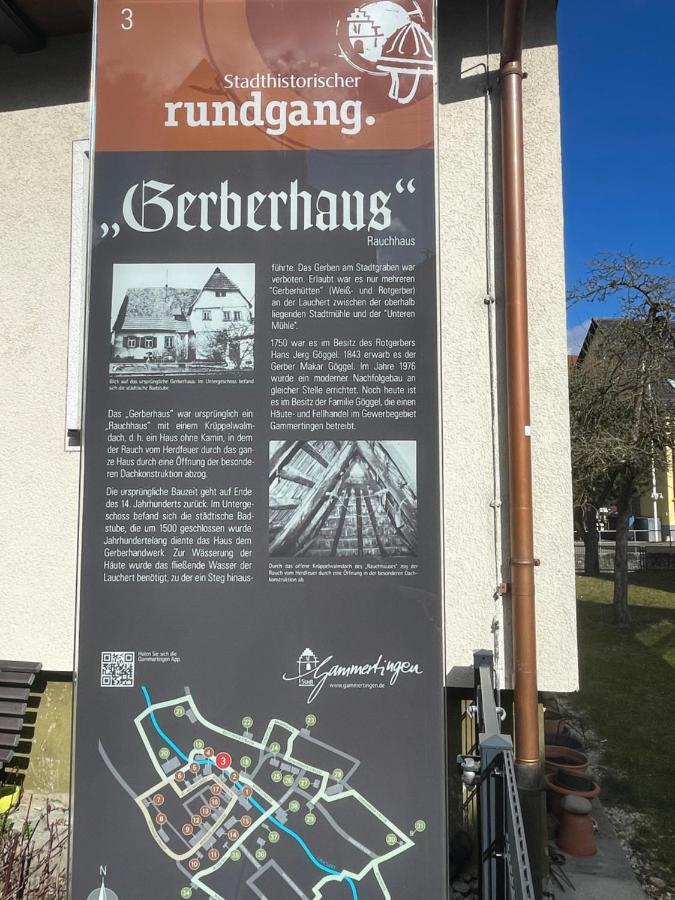 Ferienwohnung Im Gerberhaus Gammertingen Extérieur photo